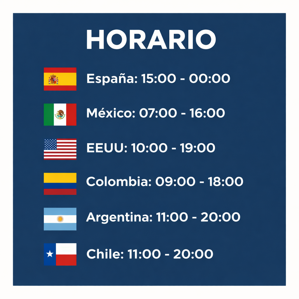 Inicio hoario consultas