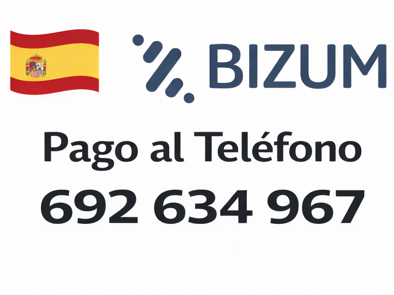 publicidad de bizum con bandera española