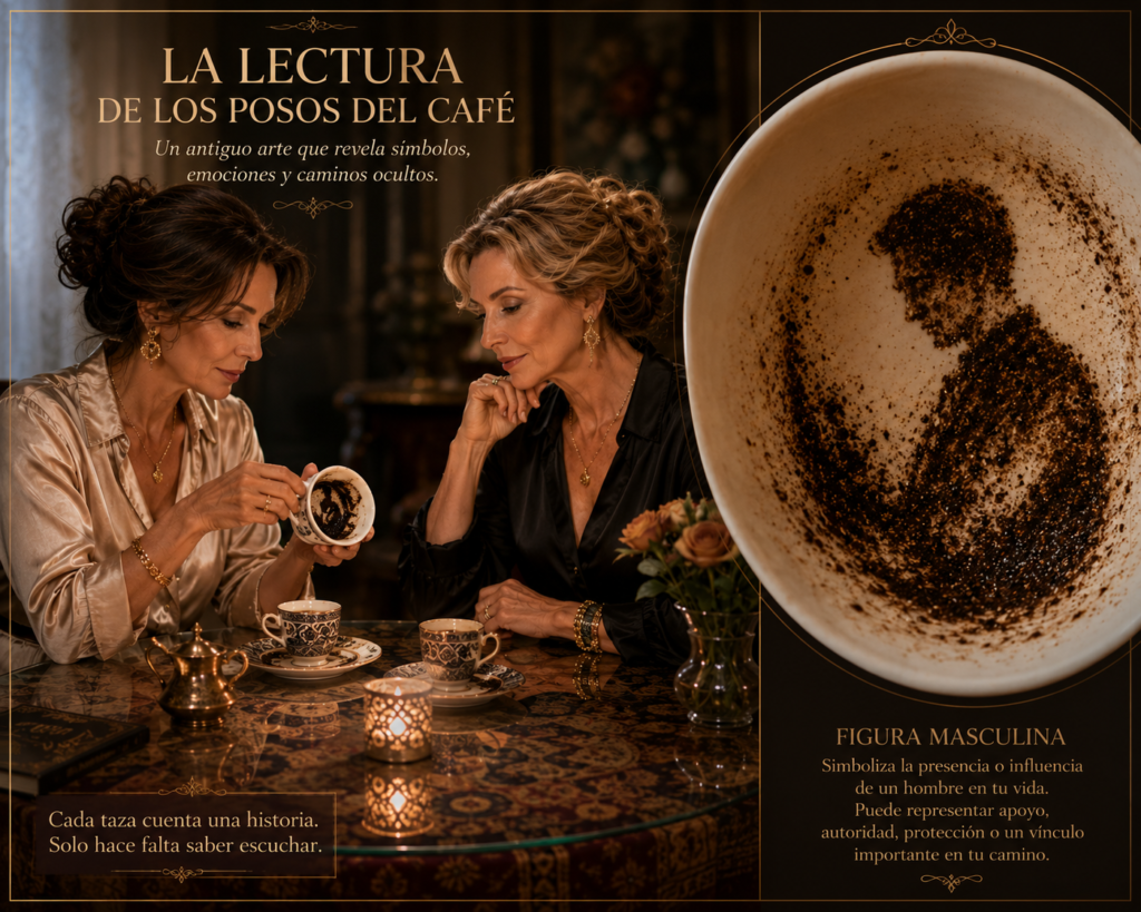 Lectura de los posos del cafe