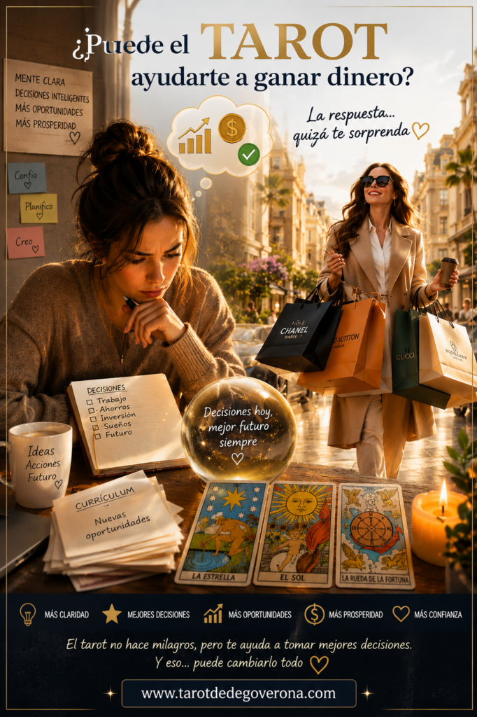 ¿El Tarot puede ayudarte a ganar dinero?