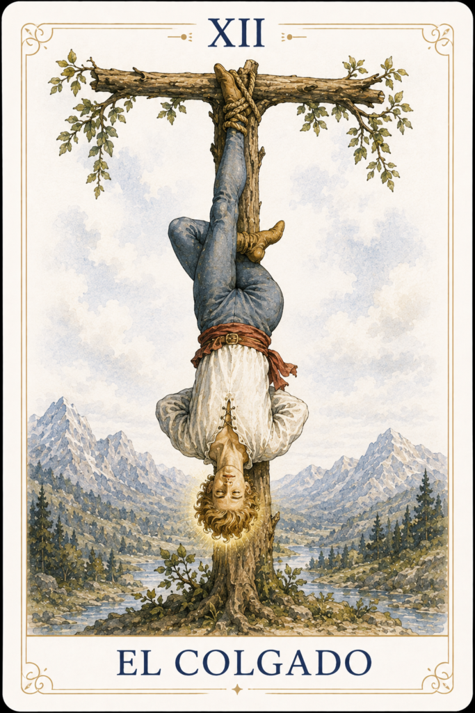 El Colgado. Curso de Tarot de Diego Verona